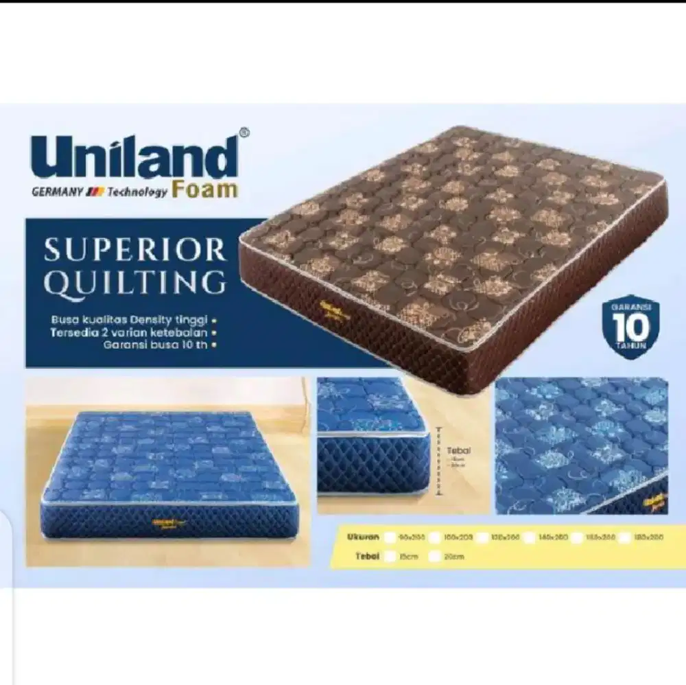 SEANDRY JAYA Furniture Depok/Kasur Busa Uniland/Empuk/Kenyal/Kesehatan