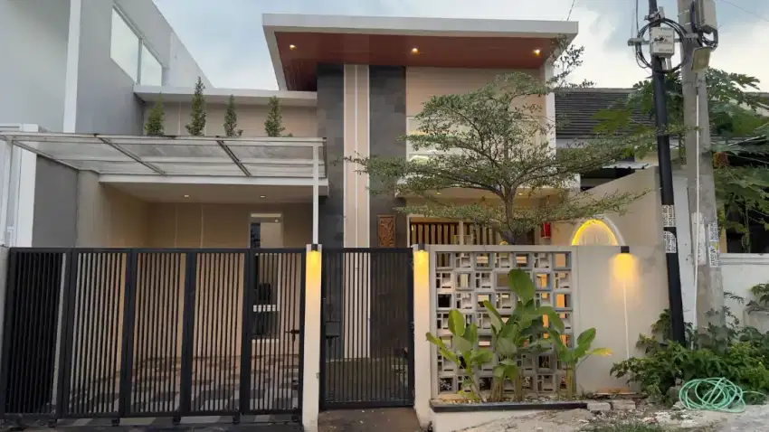 Di jual rumah mewah minimalis full furnish