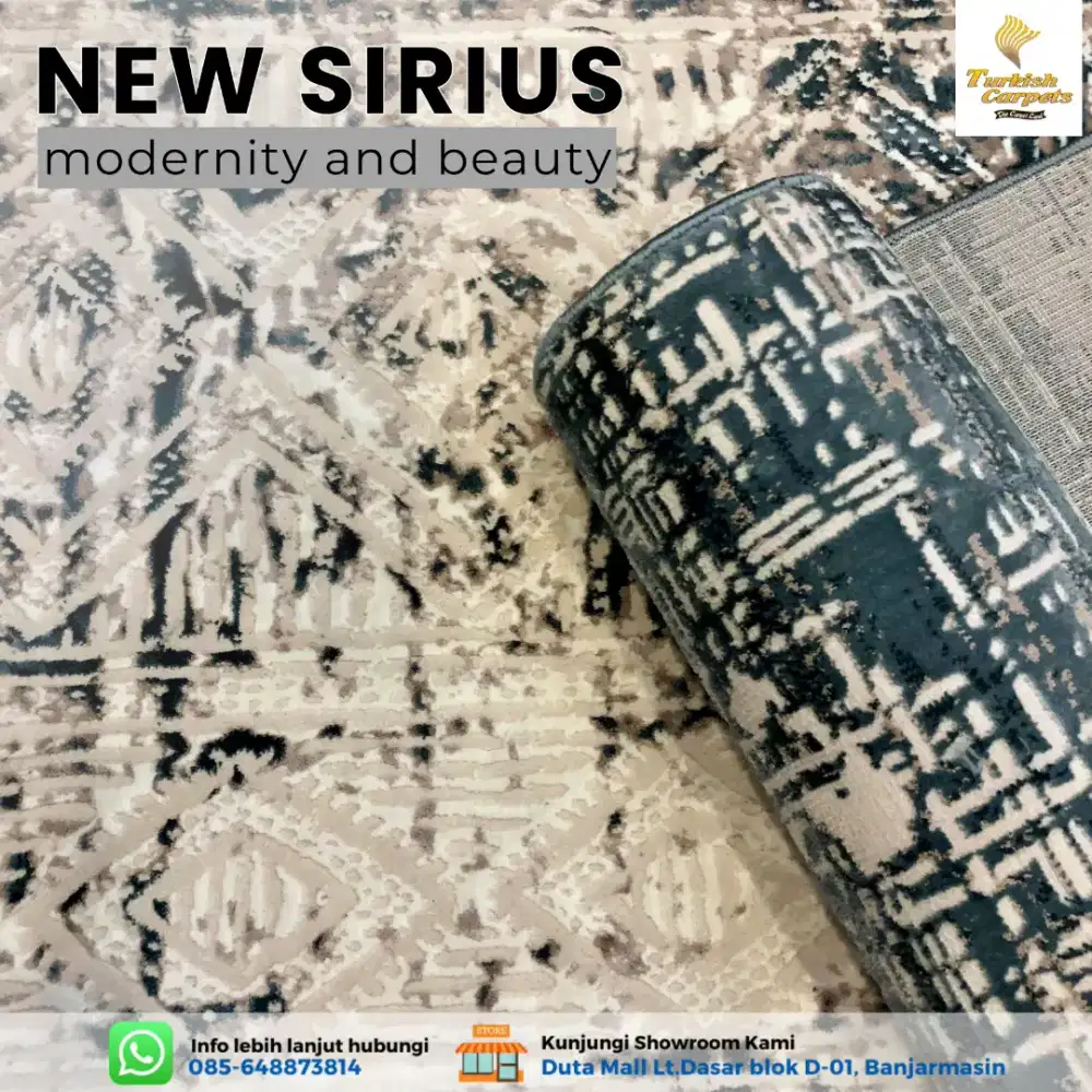 NEW SIRIUS KARPET MODERN MINIMALIS