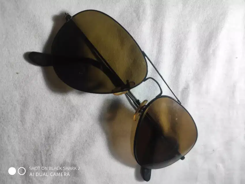 kacamata Rayban Aviator 58 driving brown lens