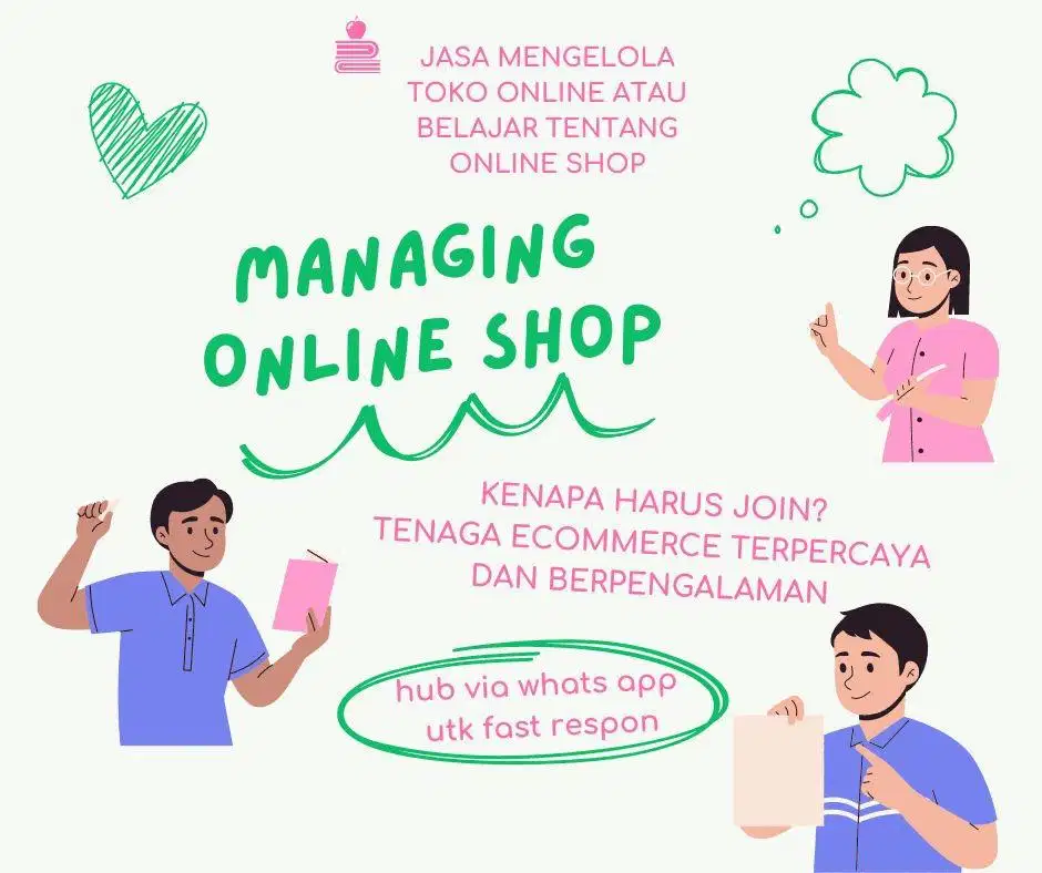 Jasa Mengelola Toko Online Ecommerce Olshop
