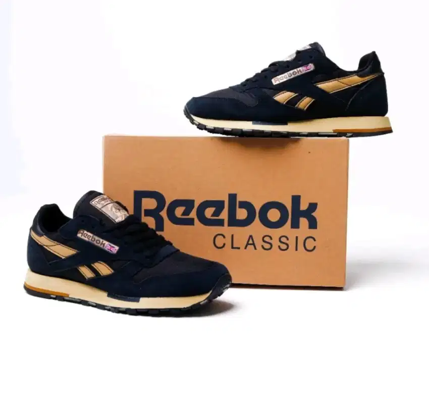 Reebok classics leather utility navy(SLPRDS)