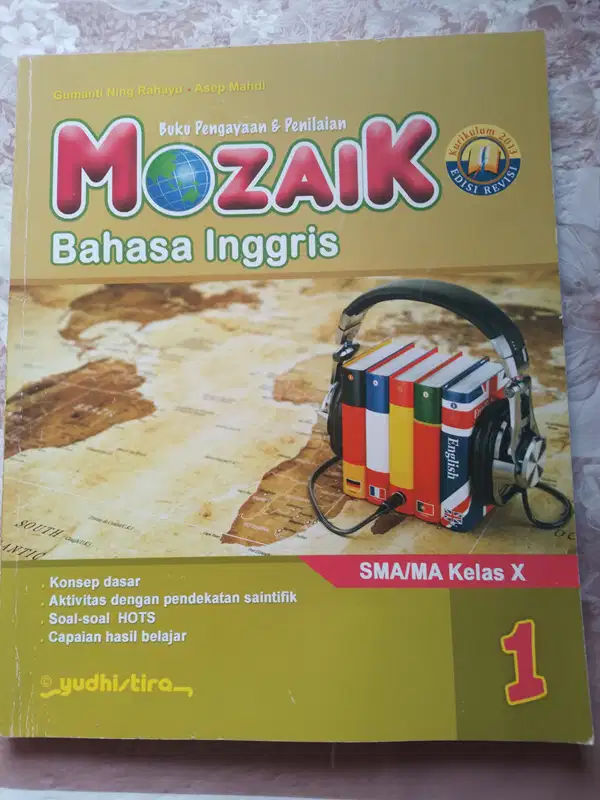 Buku Pengayaan dan Penilaian Mozaik untuk SMA Kelas 10