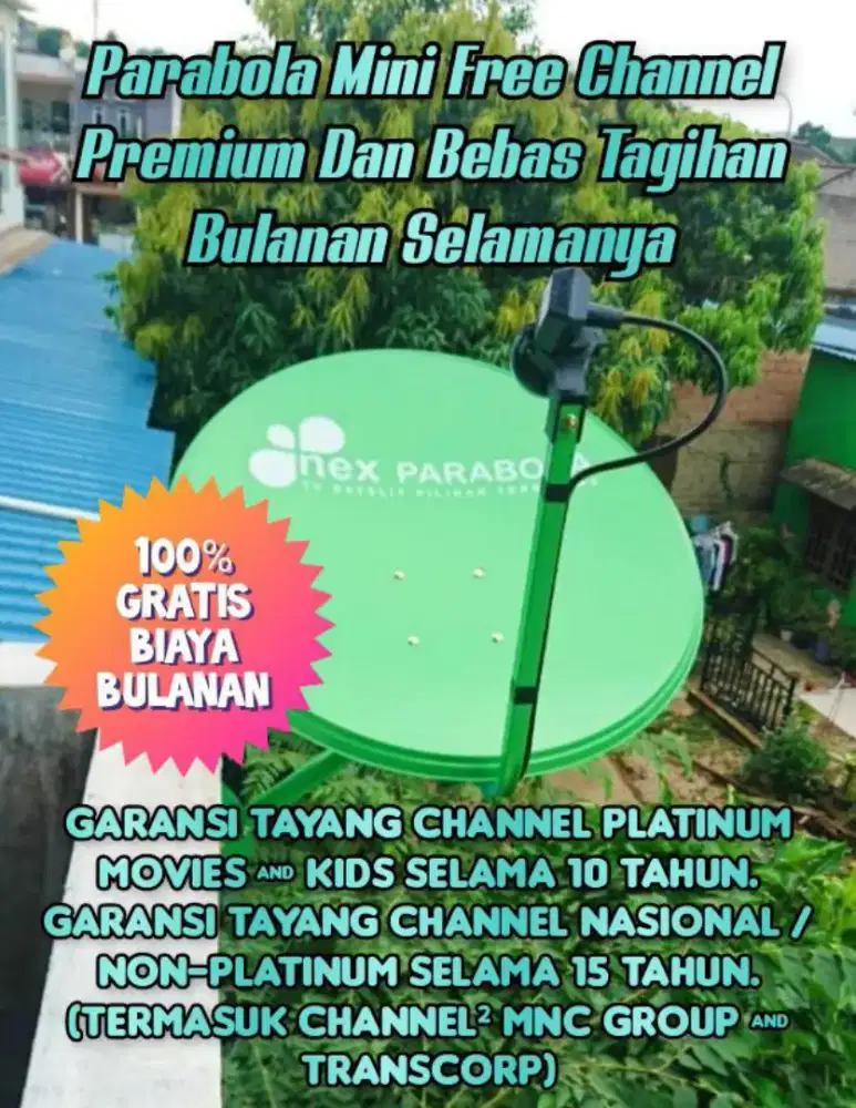 DISTRIBUTOR PARABOLA MINI TANPA BERLANGGANAN AREA KAB. BULUKUMBA