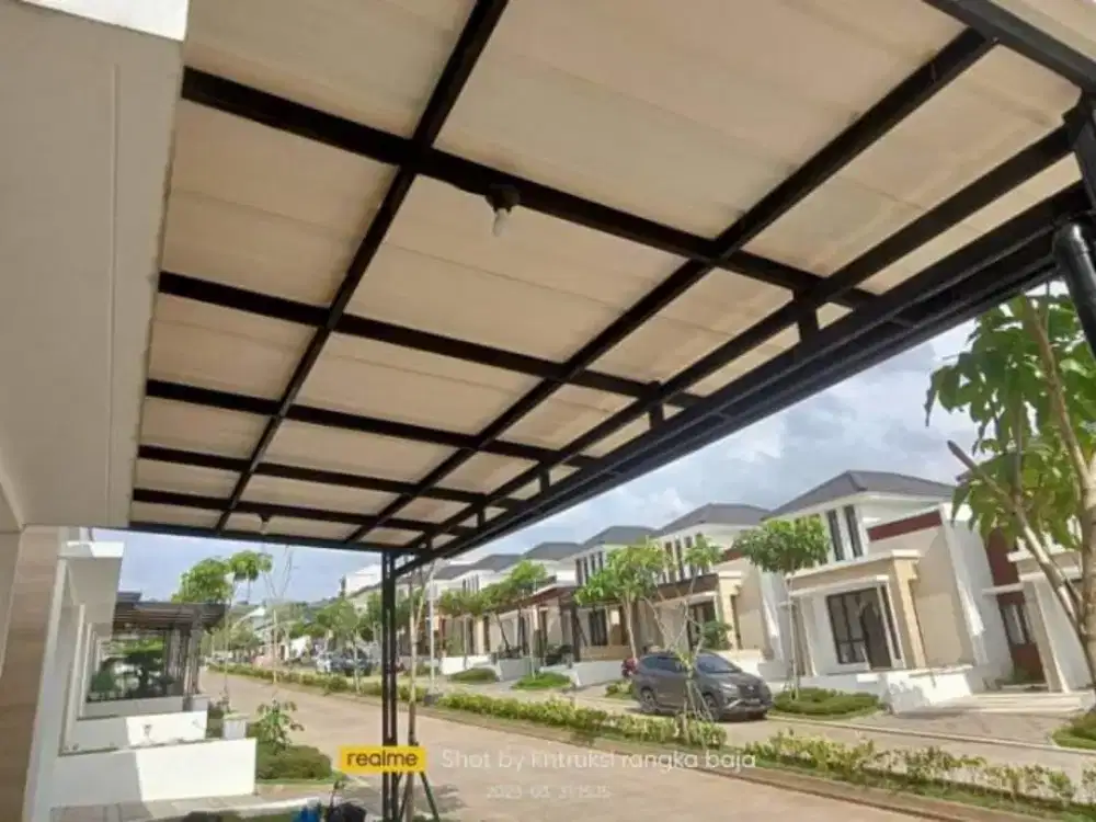 Kanopi baja ringan atap alderon