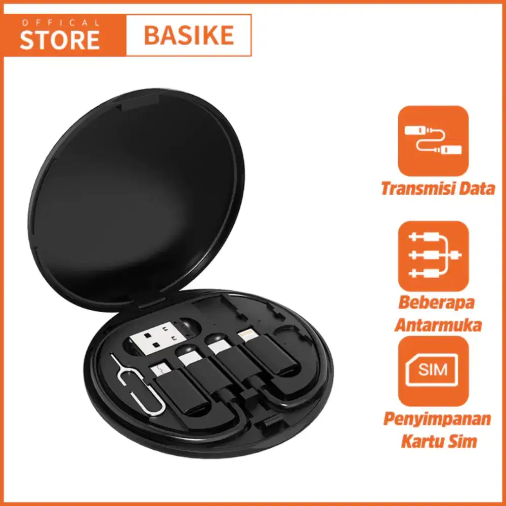 Compact Set Charger untuk traveling