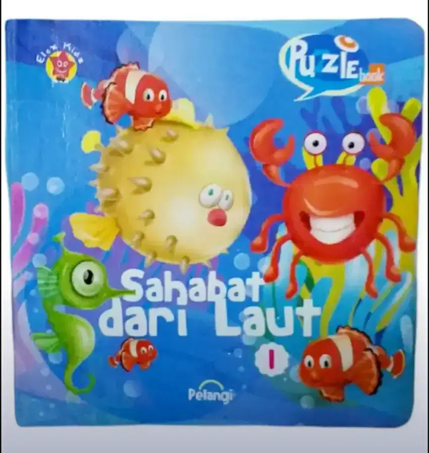 Puzle book bergambar lucu