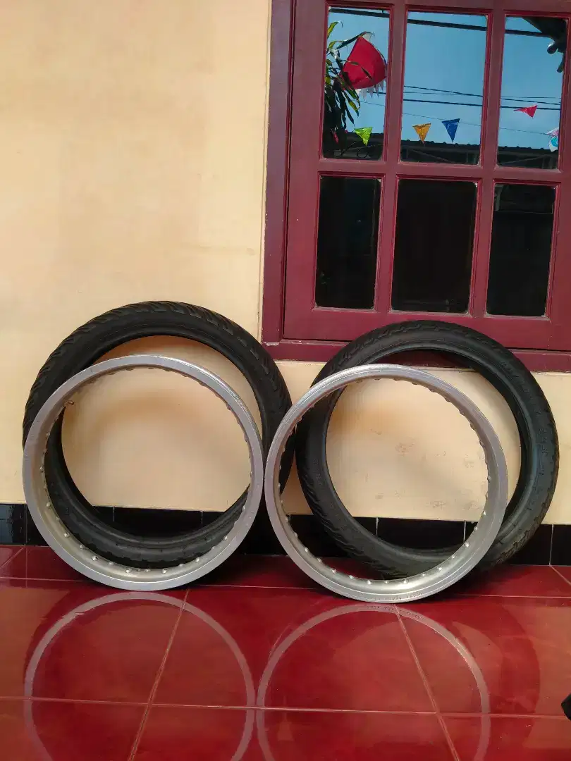 Jual Velg Aluminium & Ban Luar + Dalam