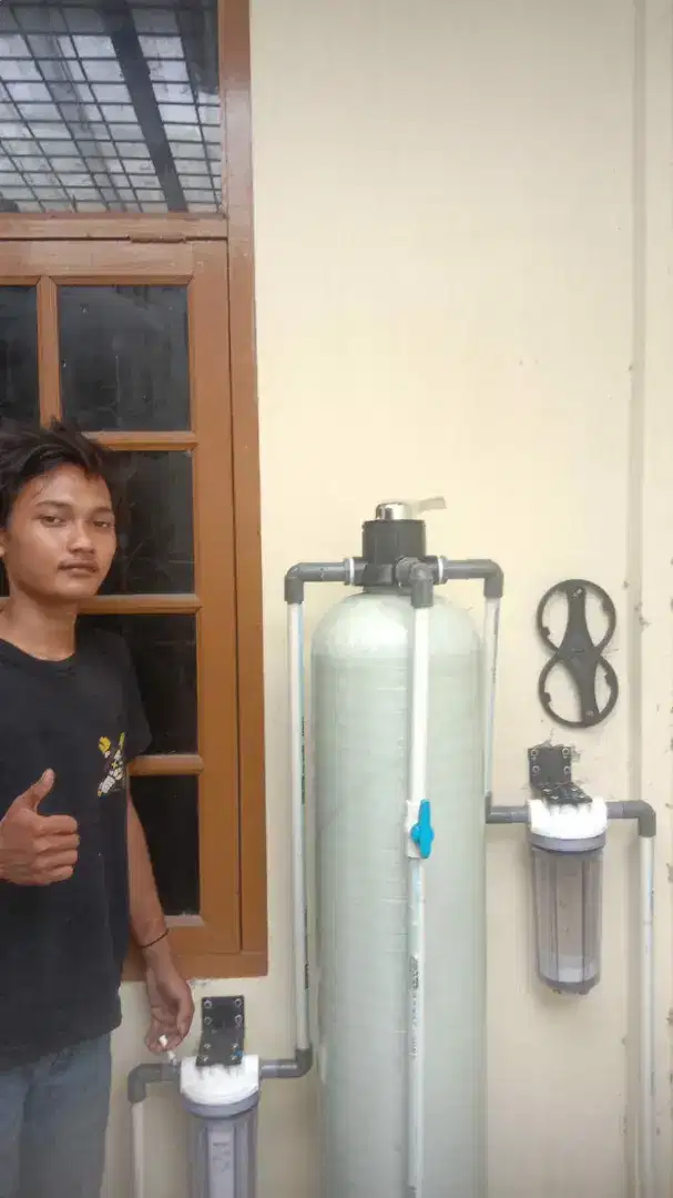 FILTER AIR SARINGAN PENEJERNIH ATASI SUMUR BOR/PDAM BAU,KARAT,KERUH