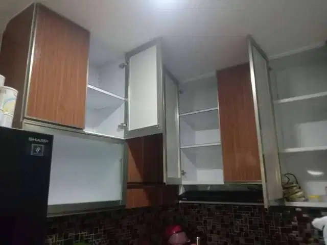 INTERIOR Kusen ALUMINIUM/ PARTISI GYPSUM dan wall molding kanopi kaca