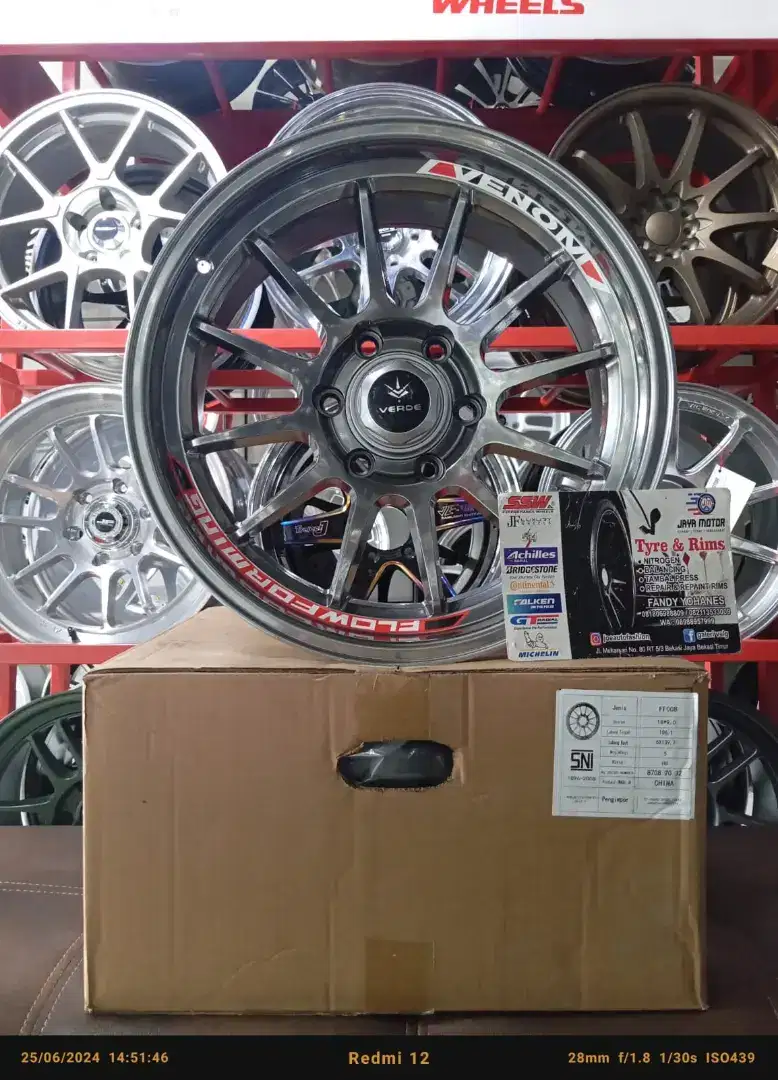 Velg venom r18 6x139.7 lbr9 et0