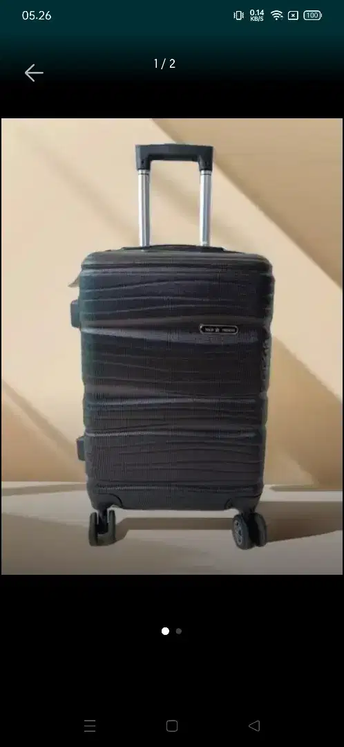 Tas Koper Polo Qa Hitam