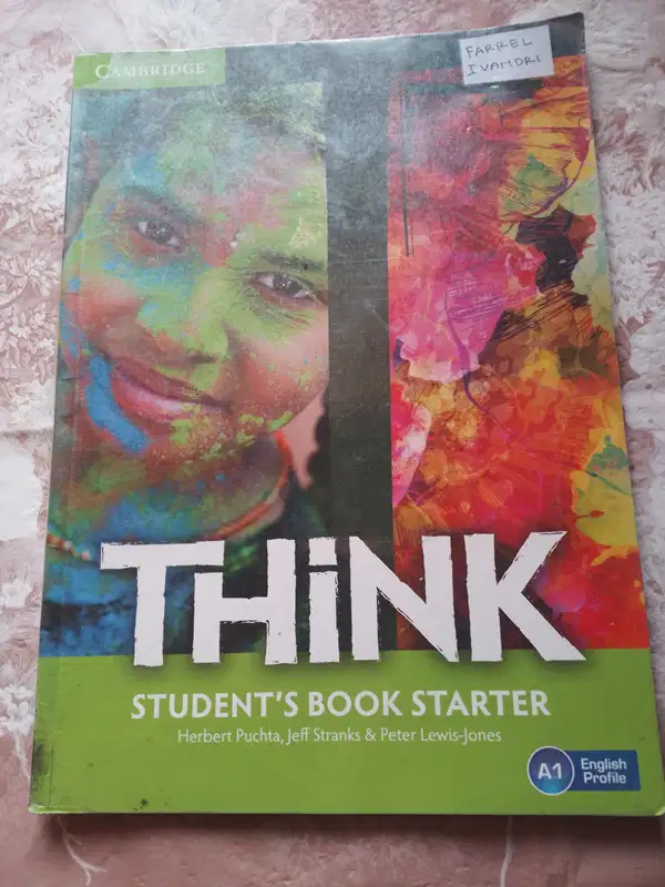 Buku Cambridge think A1 student book starter Full colour