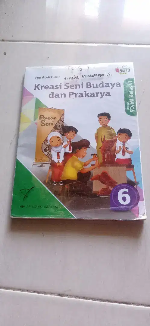 Buku Kreasi Seni Budaya Dan Prakarya Fotocopy