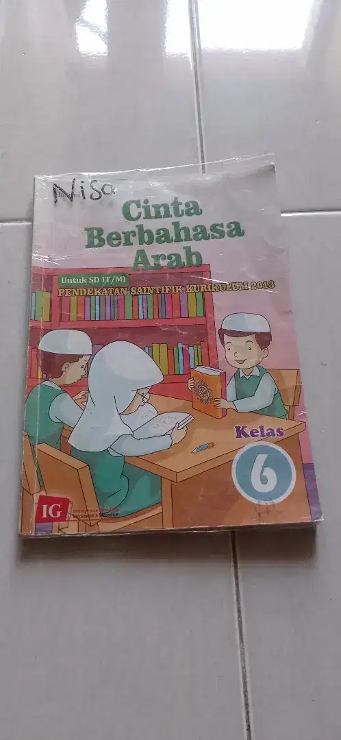 Buku Cinta Berbahasa Arab Hasimi kelas 6