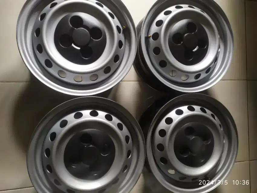 Velg 14 kaleng oem 4x100 yaris calya vios ferio freed
