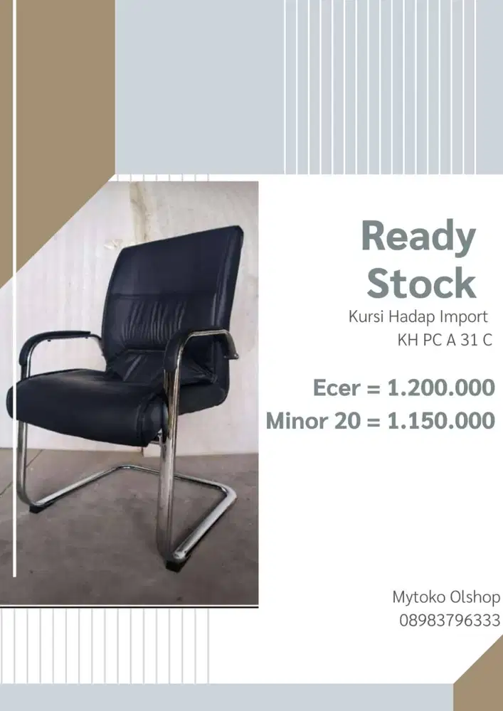 Kursi Hadap Import KH PC A 31 C