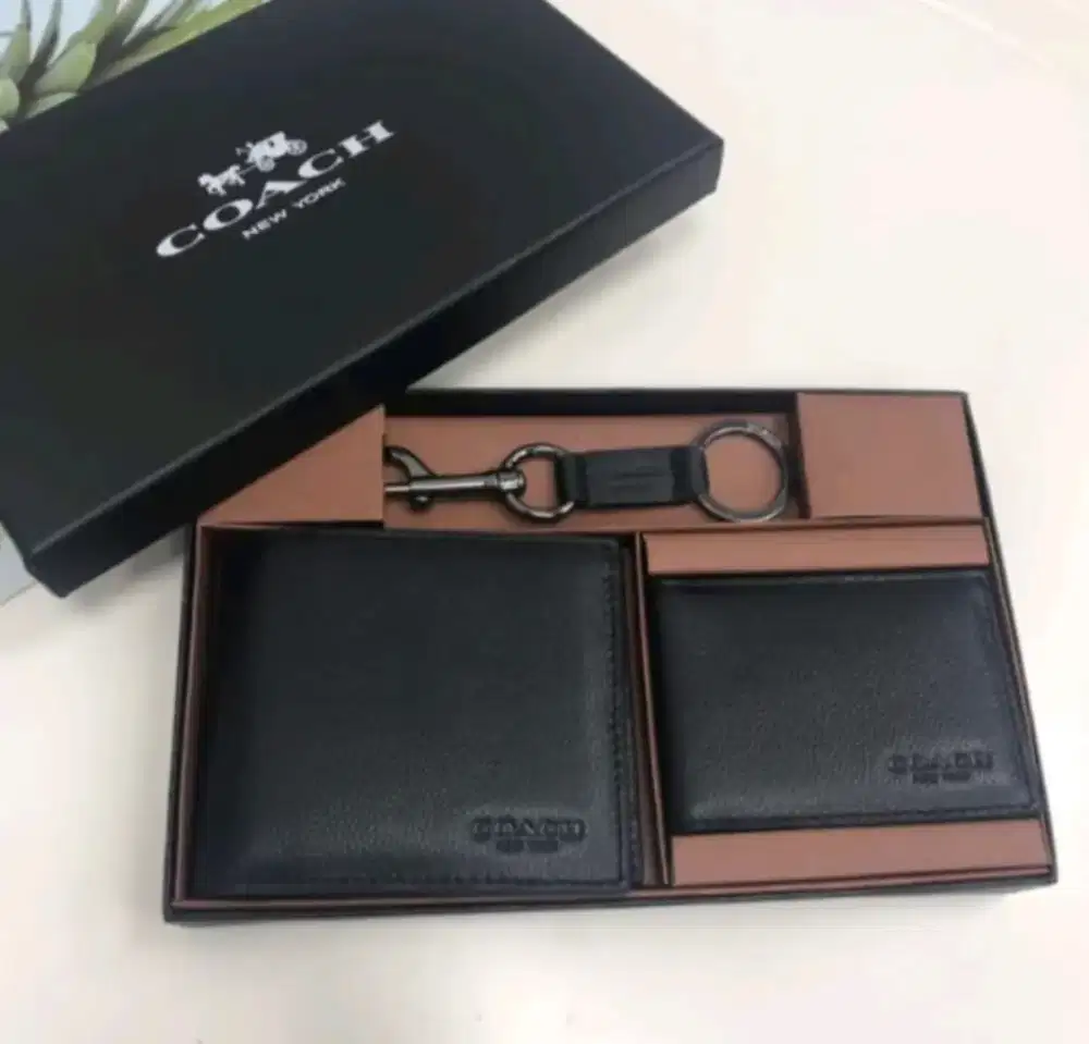 DOMPET COACH MEN'S LEATHER ORIGINAL