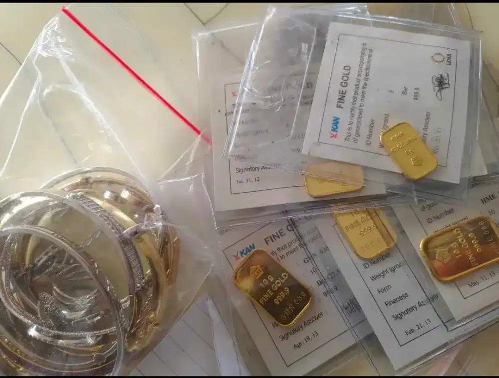 Terima emas dari toko lain