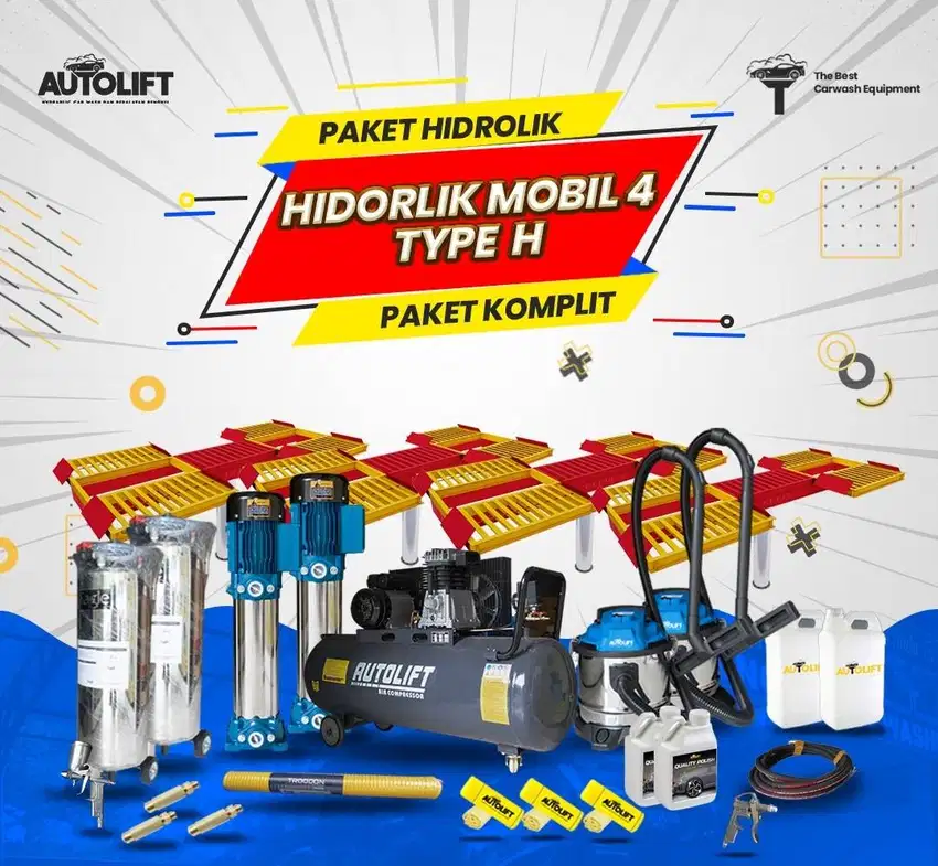 AUTOLIFT PAKETAN 4 HIDROLIK MOBIL TIPE H