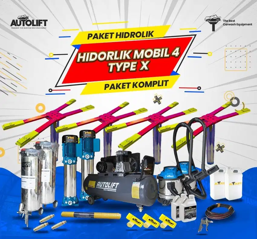 PAKETAN 4-X LENGKAP AUTOLIFT