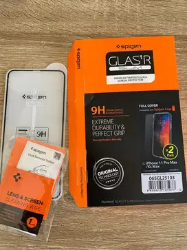 Anti gores spigen full iphone xs max/11 pro max