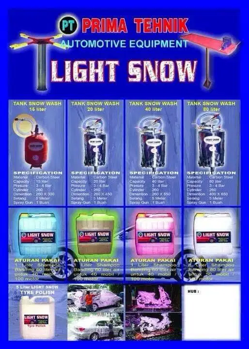 Shampo Mobil Snow Wash