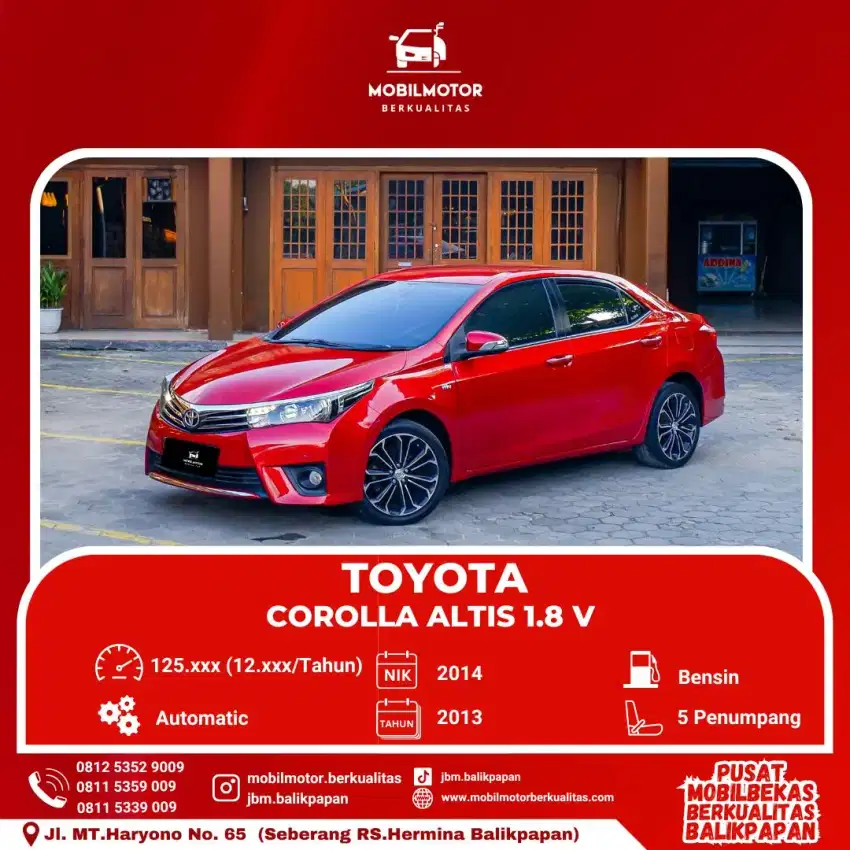 TOYOTA ALTIS 1.8 V AT