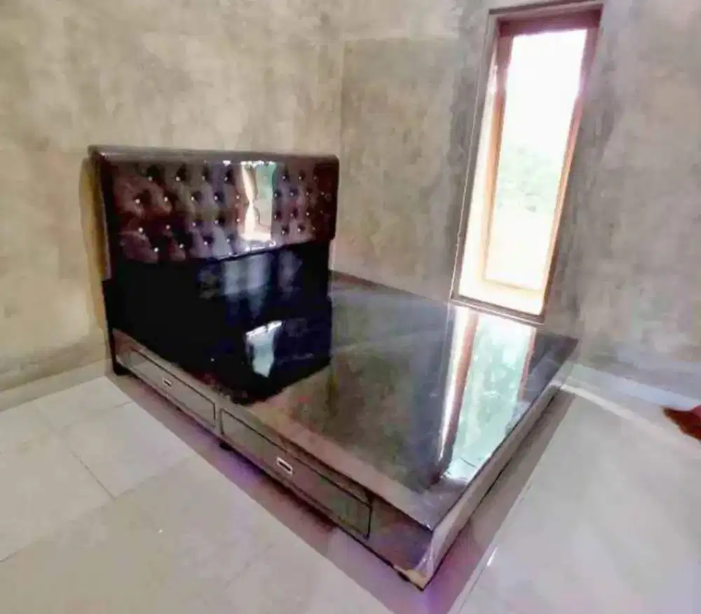 Divan sandaran minimalis laci modern bergaransi