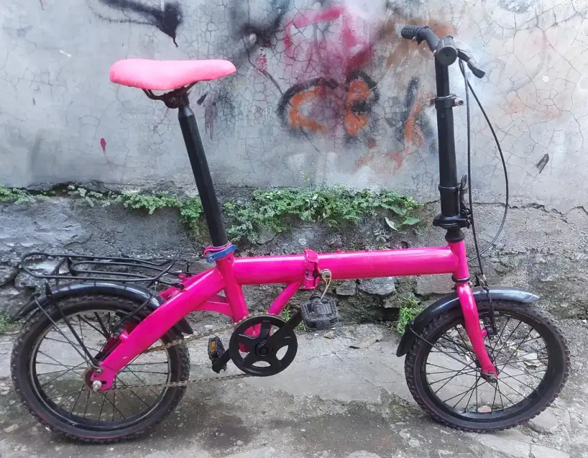 Sepeda lipat 2nd ring 16 folding bike R16