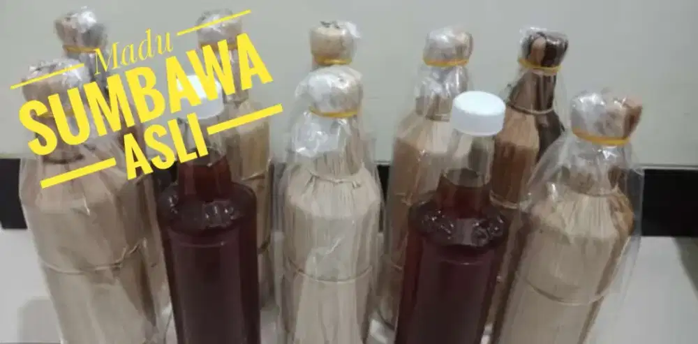 Madu Sumbawa Coklat dan Hitam