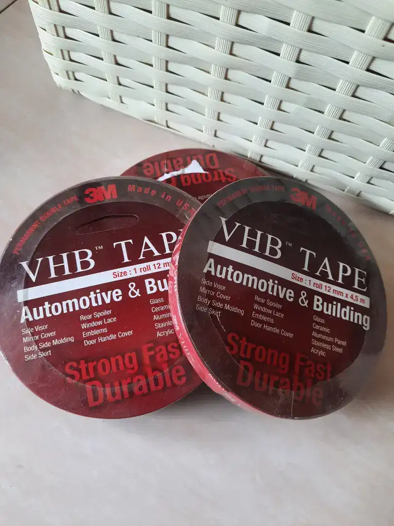 DOUBLETAPE 3M VHB 12MM