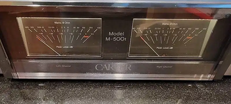 Power Amplifier Carver M-500t