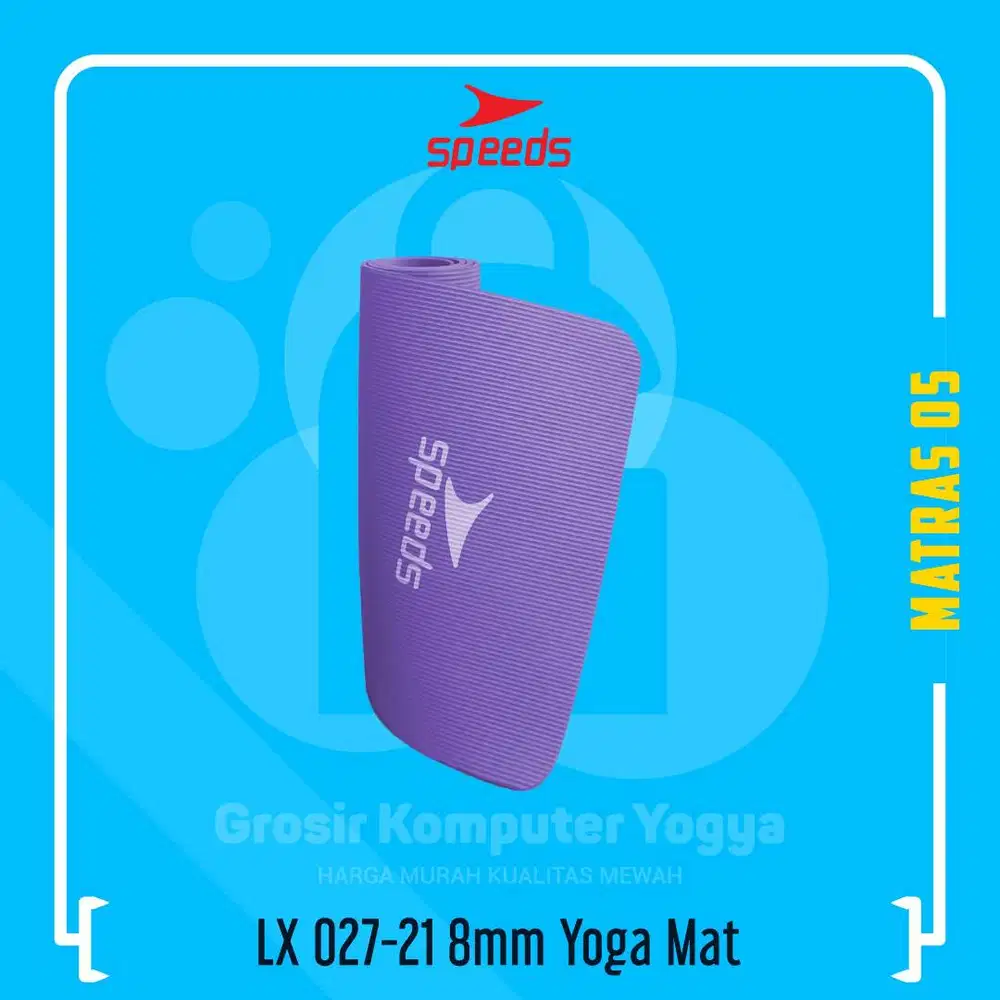 Speeds LX 027-21 8mm Yoga Mat Matras Yoga Senam Lantai