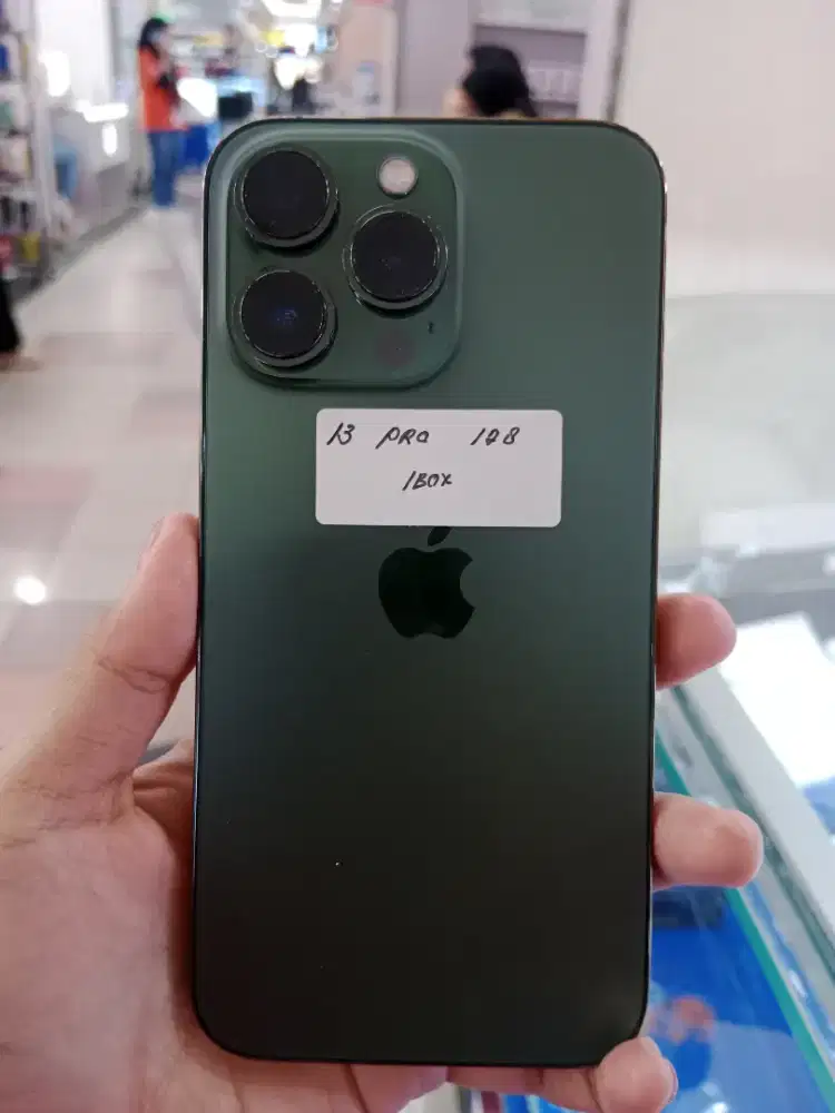 Iphone 13 pro 128gb ibox warna hijau terima cicilan dan tukar tambah