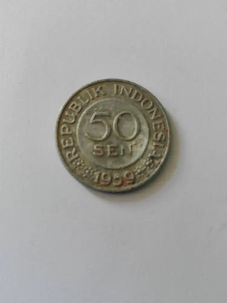 Uang logam 50 Tahun 1959 dan 1971