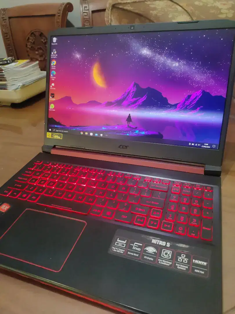 ACER NITRO 5 | Ryzen 7 | RAM 16GB | Storage 1,5 TB. Nego chat