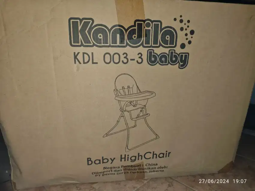 kandila baby chair 003-3 warna blue