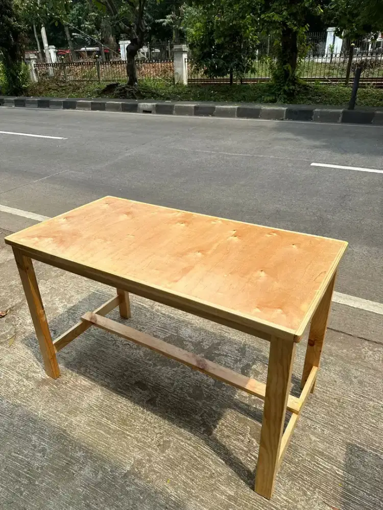 Meja makan jatibelanda 120x60