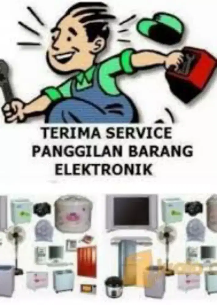 Service elektronik, listrik dan air