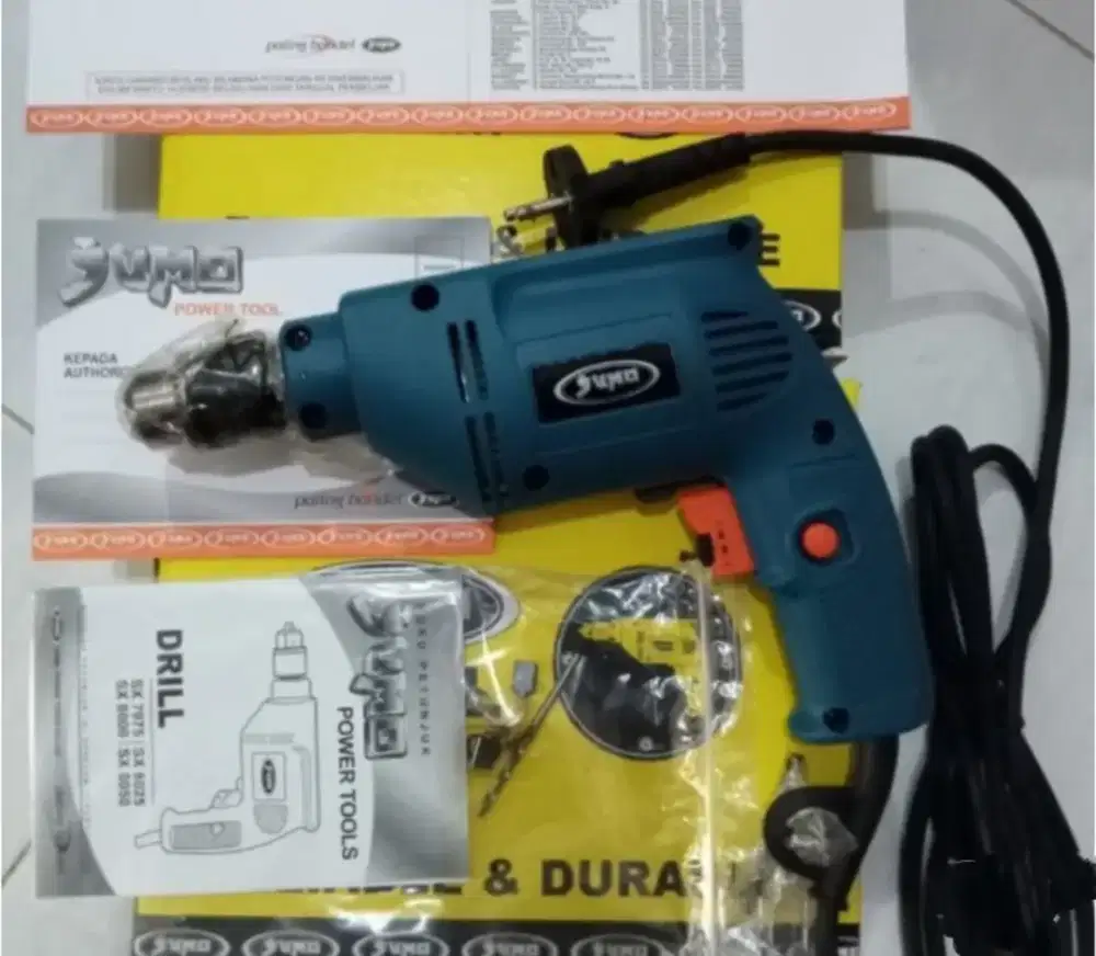 Tersedia Electric Drill - Mesin Bor 2 Arah 10mm SX8000