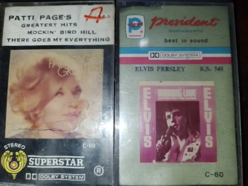 Kaset Lawas Elvis PRESLÈY & Patti pages