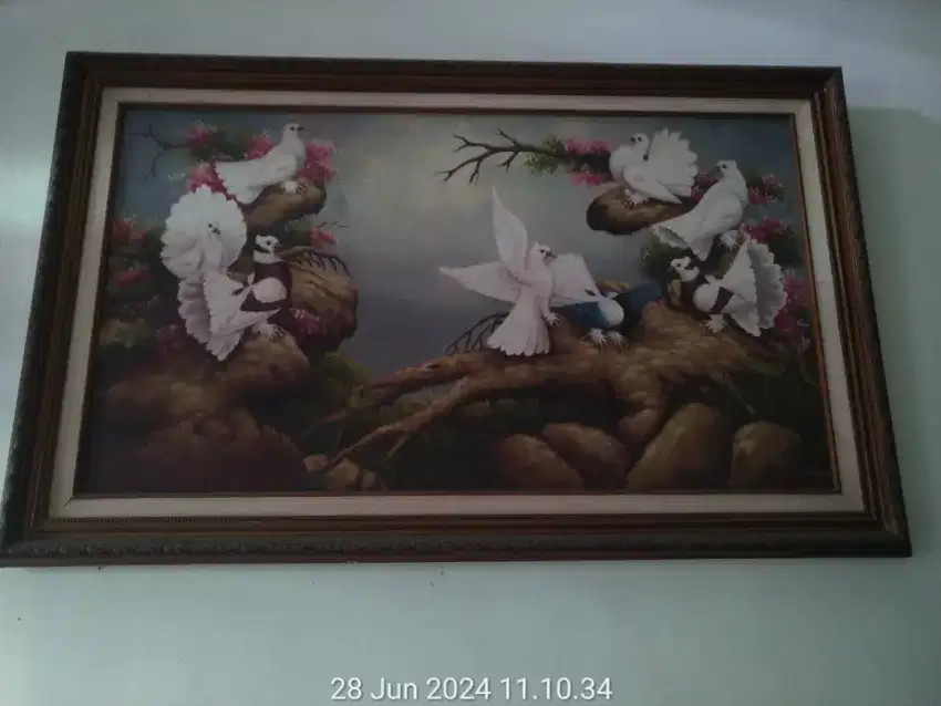 Lukisan Merpati