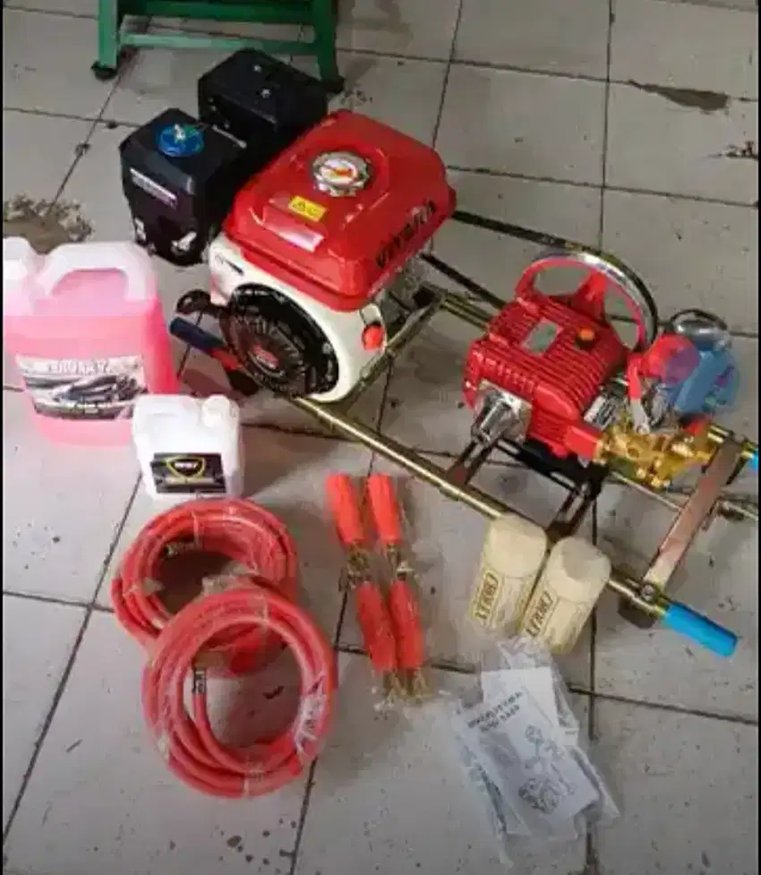Mesin Steam Buat Cucian MoTor & MoBiL Baru Gress