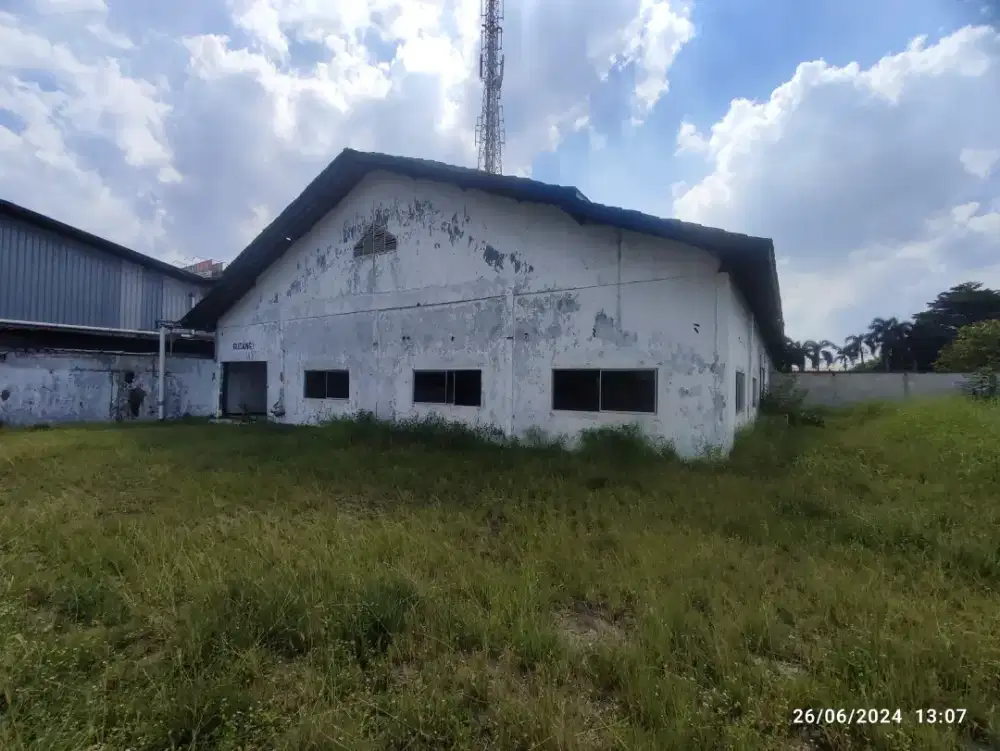 DISEWAKAN GUDANG LUAS SIAP PAKAI DI BOJONGSARI DEPOK