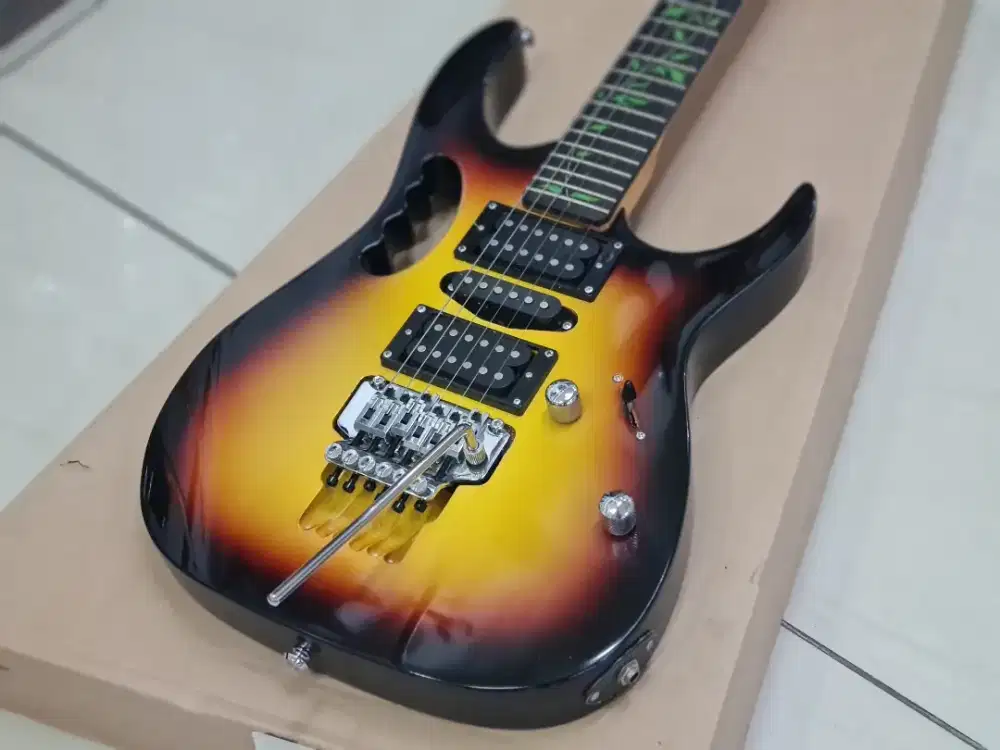 Gitar ibanez jem flower updown elektrik listrik