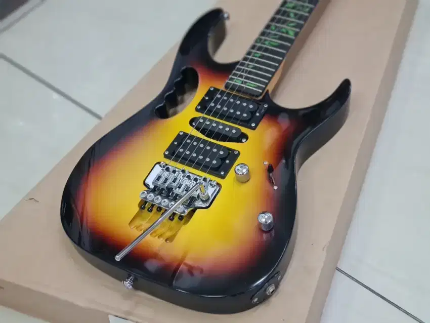 Gitar ibanez jem flower updown elektrik listrik