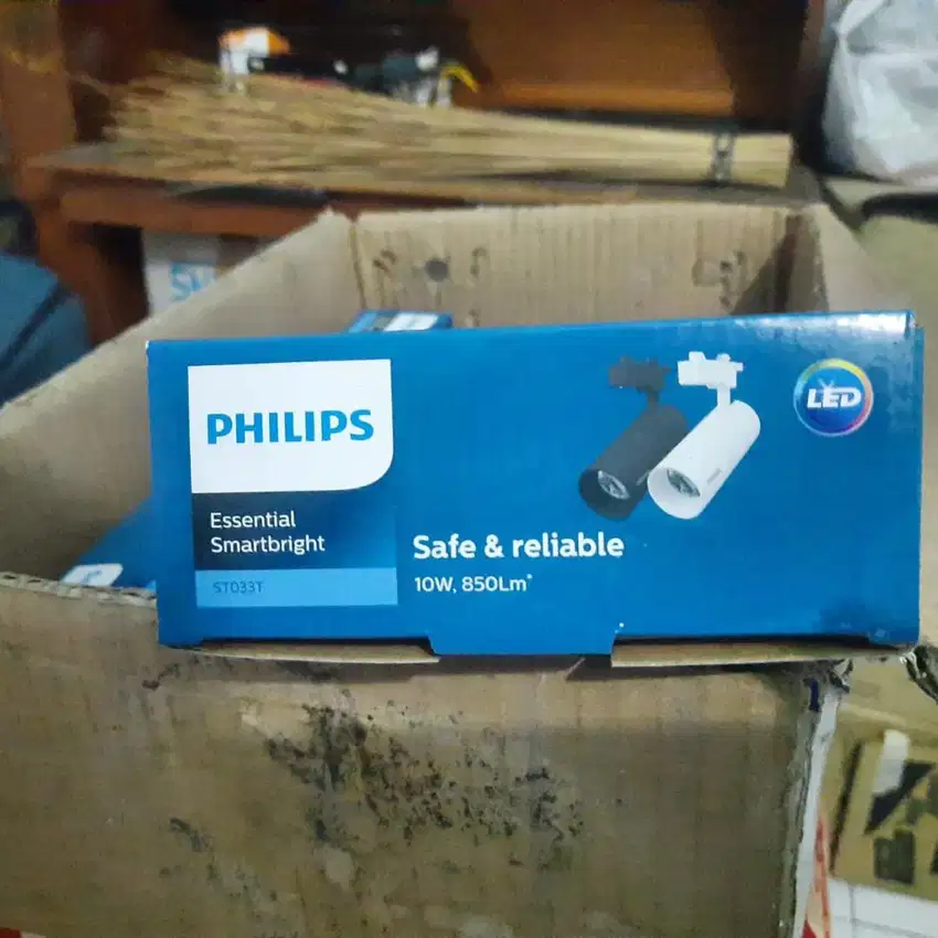 Philips Led Spot Projector 10W warna kuning