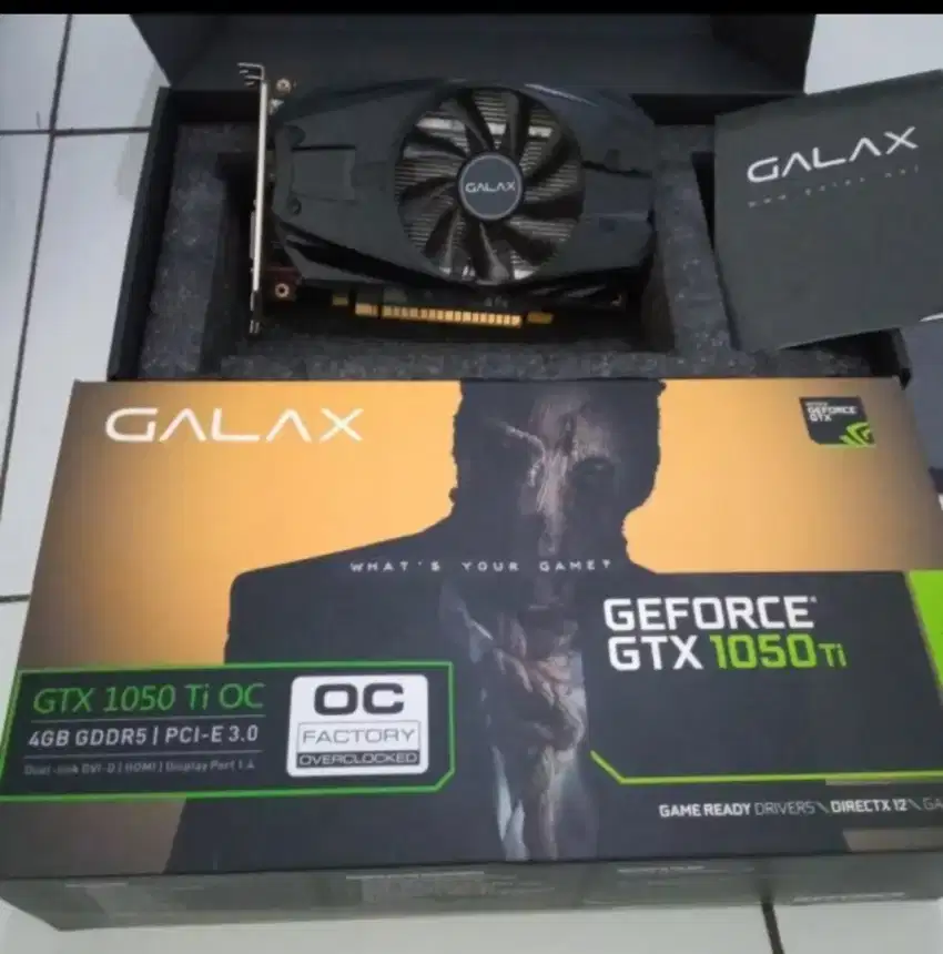 VGA CARD GALAX GTX 1050Ti 4Gb OC