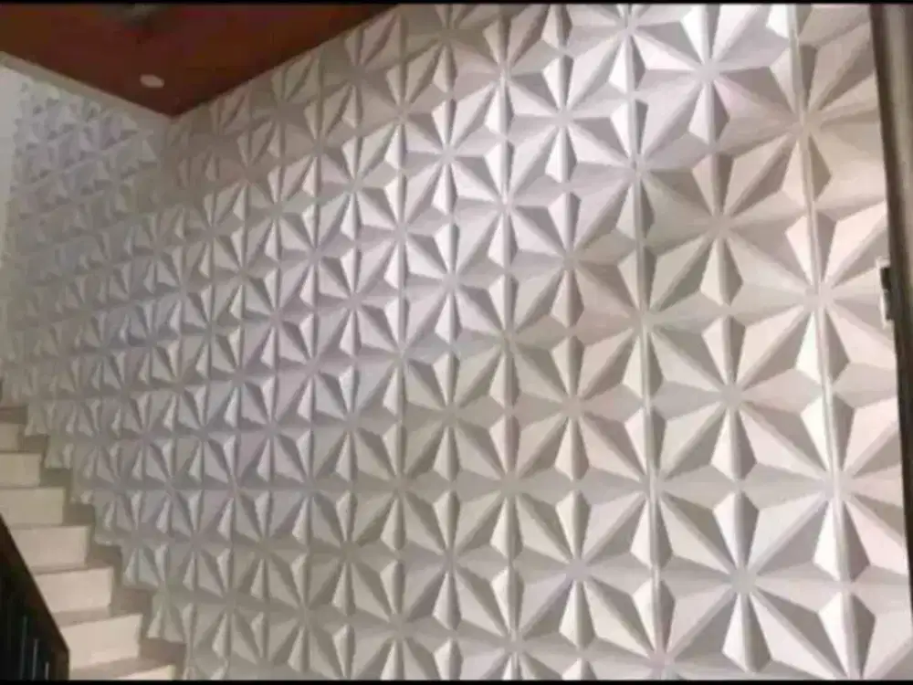 Walpanel beton 3D  hiasan dinding